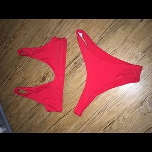 Red SheIn Bikini